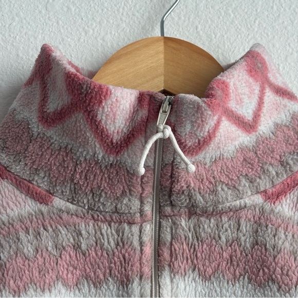 Vintage Rare Find Victoria's Secret Country Collection Pink Sherpa Pullover - Picture 4 of 10